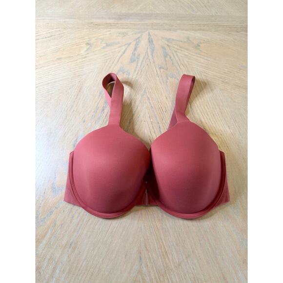 Spanx Bra-llelujah Front-Close T-Shirt Bra in wild rose size 36DD - Picture 2 of 7